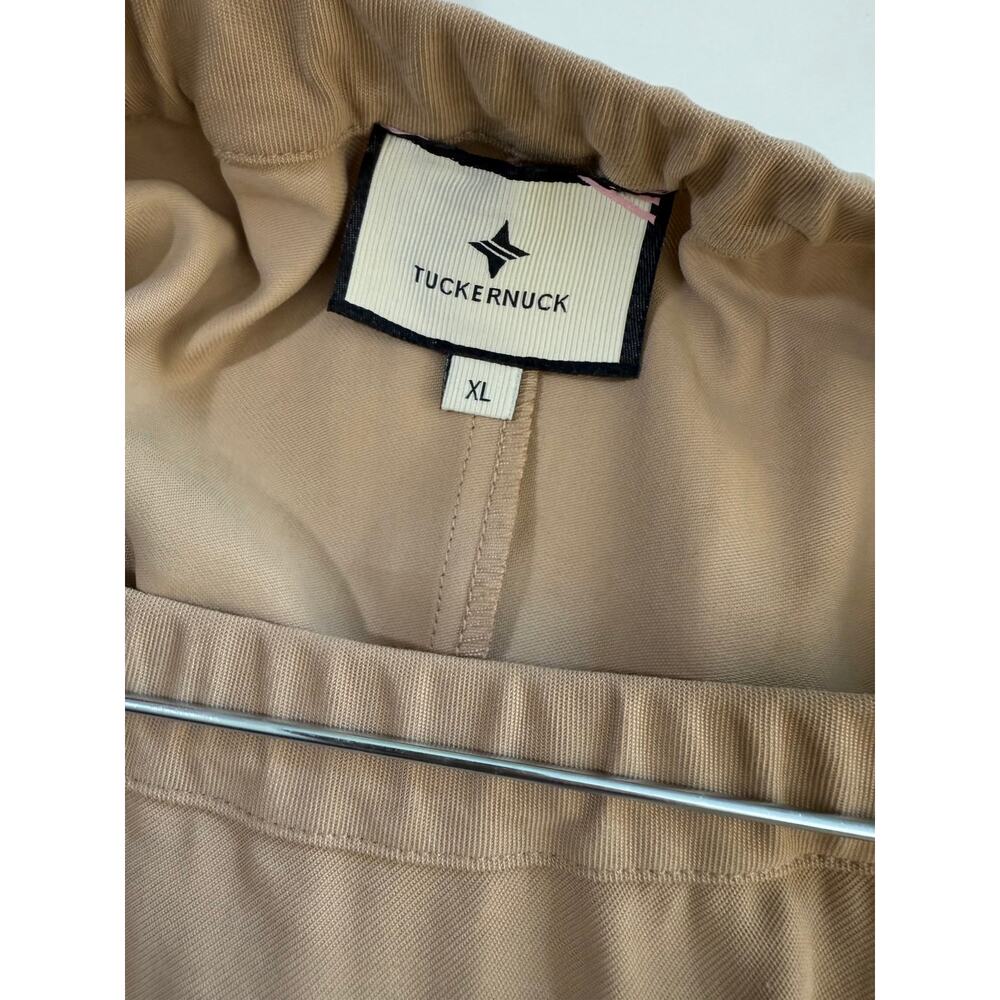 NWT Tuckernuck Keaton Skirt‎ XL Women’s Beige Khaki Midi Cotton Blend $128 - Picture 6 of 8